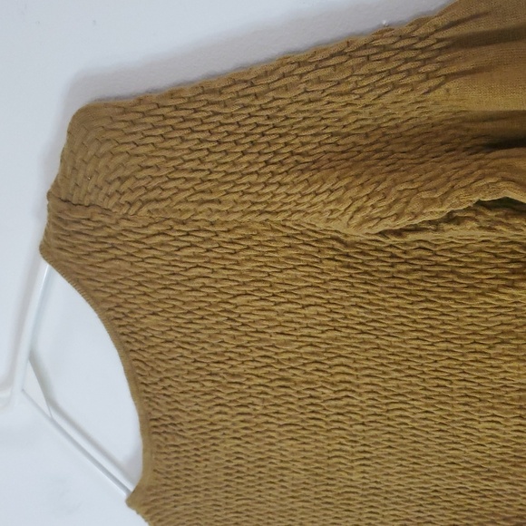 Anthropologie Knitted & Knotted Esme Bellsleeve Babydoll Top Size XS Wool Blend - Picture 8 of 10